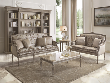 TIMELESS SE 2722 - 2 seater fabric sofa by SCAPPINI & C - view 3